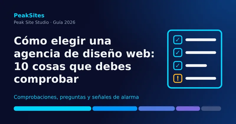 Cómo elegir una agencia de diseño web